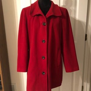 Lands End Wool Coat
